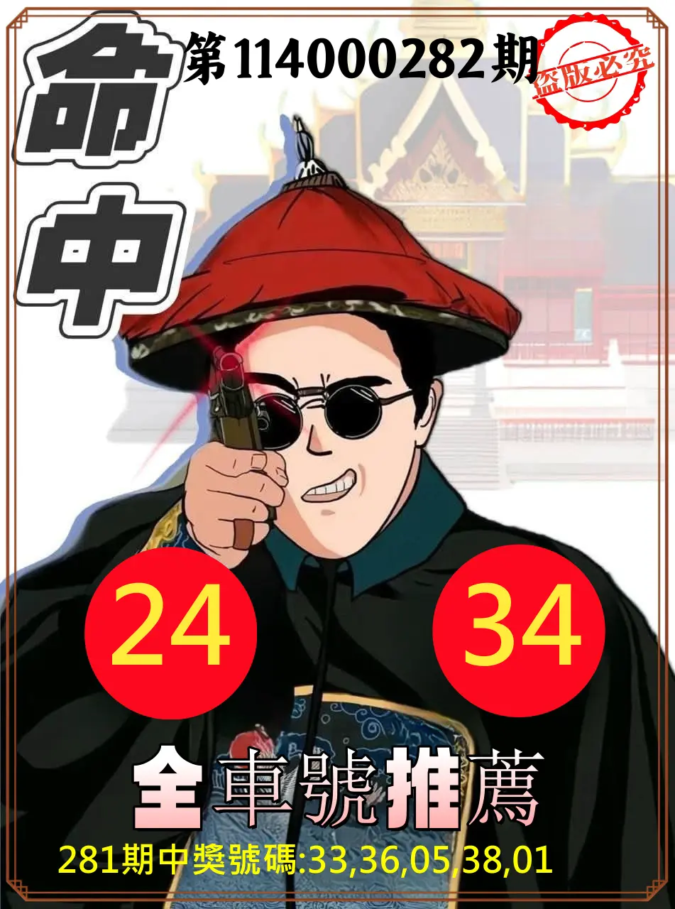 今彩539第114000282期(11/21)今彩539全車2中2命中推薦