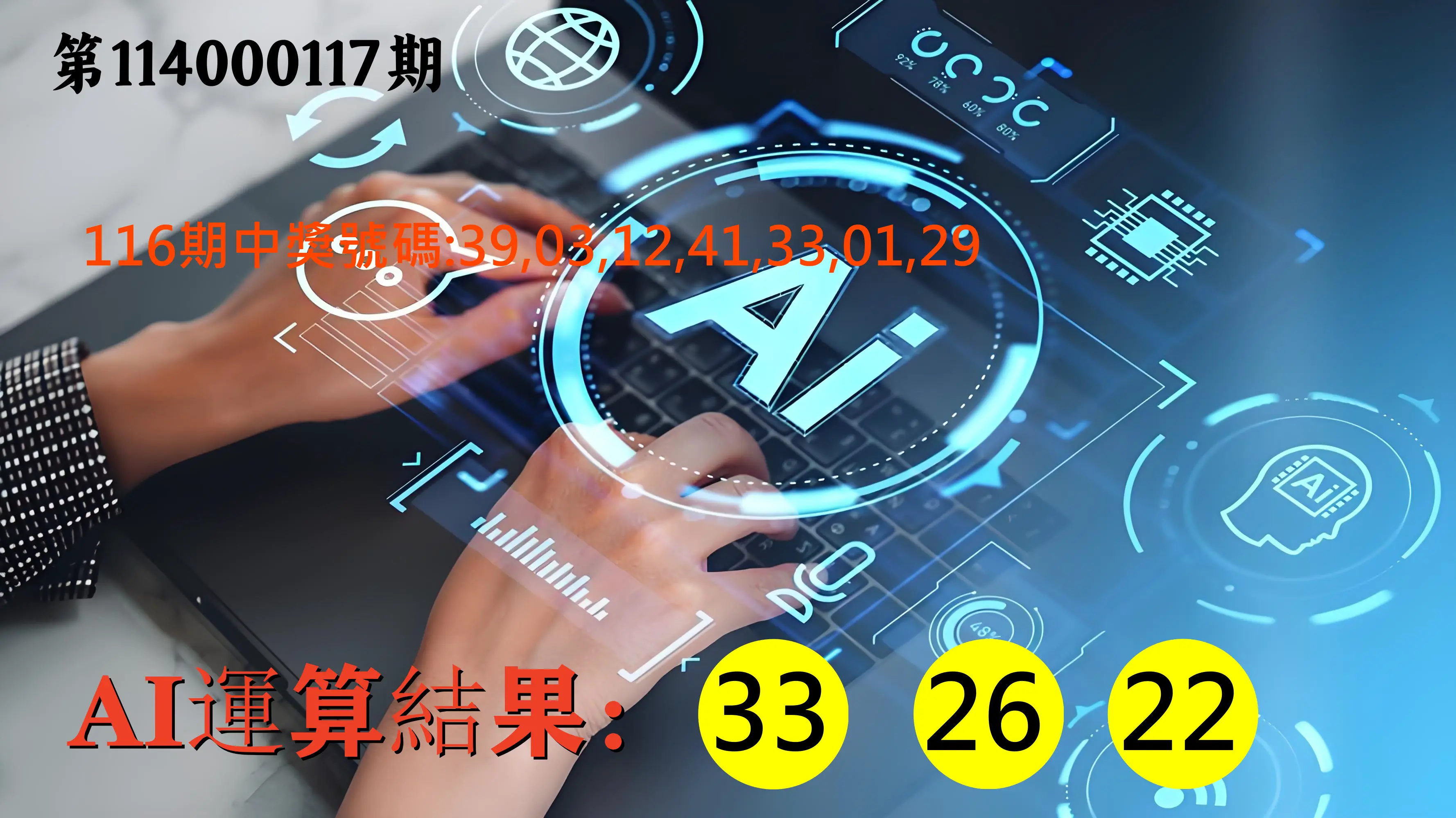 大樂透第114000117期(12/26)AI運算3膽號
