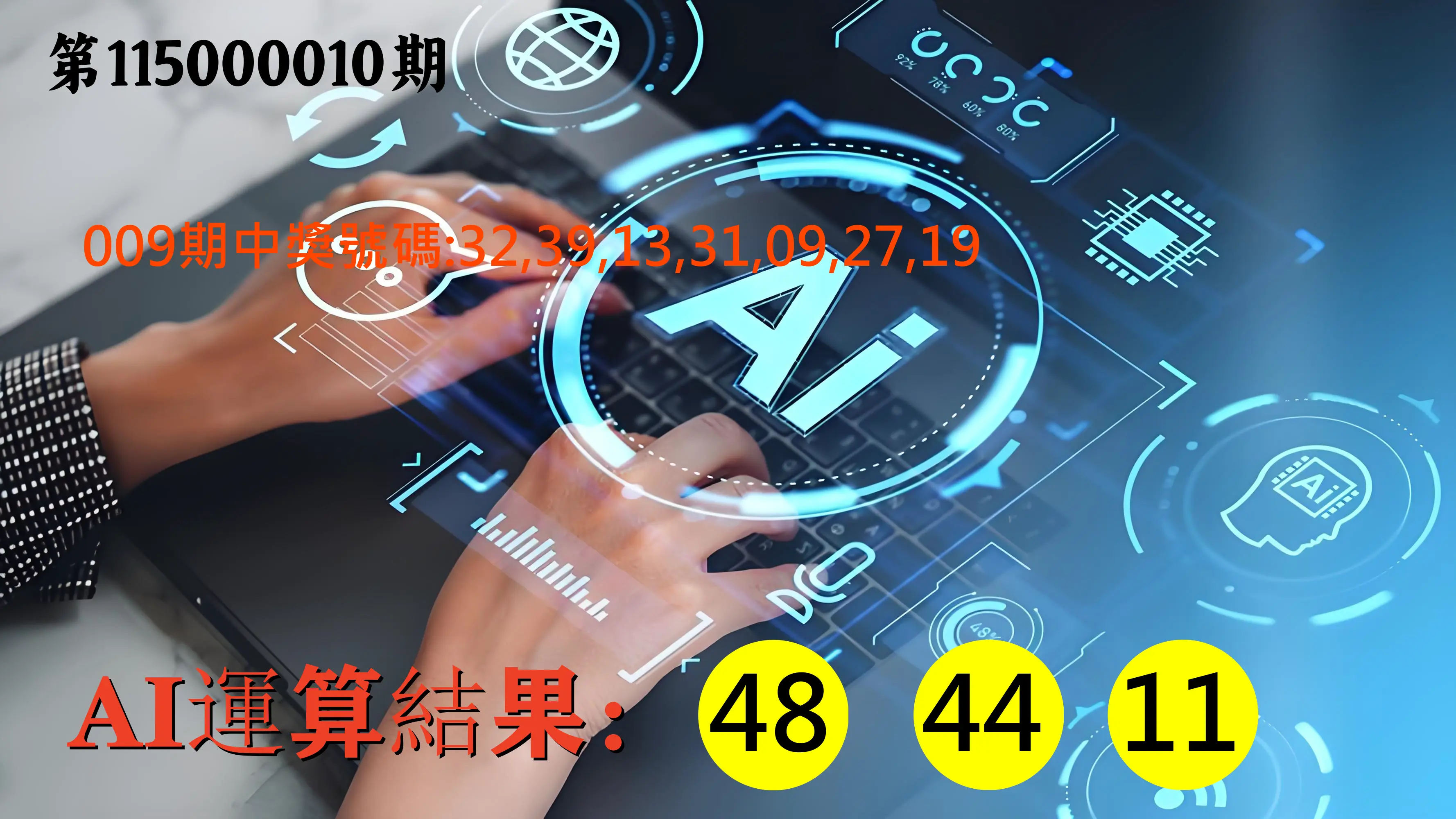 大樂透第115000010期(02/03)AI運算3膽號