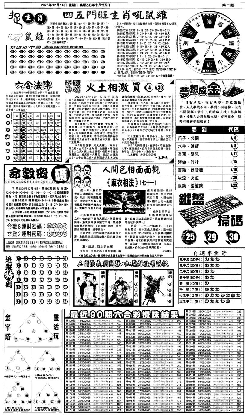六合彩130期新报跑狗4(黑白)