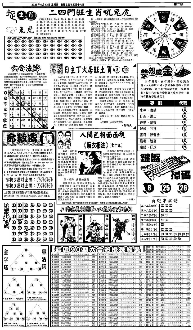 六合彩066期新报跑狗4(黑白)